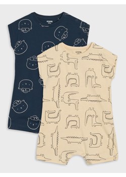 Sinsay - Rampersy 2 pack - kremowy ze sklepu Sinsay w kategorii Odzież dla niemowląt - zdjęcie 184720341