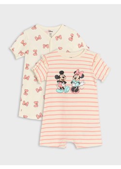 Sinsay - Rampersy 2 pack Mickey Mouse - kremowy ze sklepu Sinsay w kategorii Odzież dla niemowląt - zdjęcie 184720422