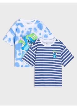 Sinsay - Koszulki 2 pack Stitch - niebieski ze sklepu Sinsay w kategorii T-shirty chłopięce - zdjęcie 184720452