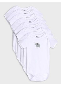 Sinsay - Body 7 pack - biały ze sklepu Sinsay w kategorii Body niemowlęce - zdjęcie 184720481