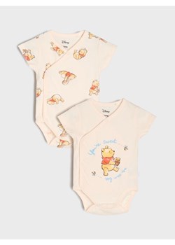 Sinsay - Body 2 pack Winnie The Pooh - kremowy ze sklepu Sinsay w kategorii Odzież dla niemowląt - zdjęcie 184720562