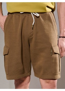 Sinsay - Szorty cargo - khaki ze sklepu Sinsay w kategorii Spodenki męskie - zdjęcie 184720571