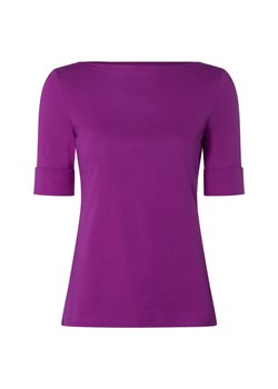 Lauren Ralph Lauren Koszulka damska Kobiety Dżersej lila jednolity ze sklepu vangraaf w kategorii Bluzki damskie - zdjęcie 184721273