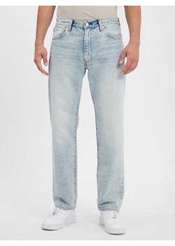 Levi's Dżinsy - 555 Relaxed Straight Mężczyźni Bawełna bielony jednolity ze sklepu vangraaf w kategorii Jeansy męskie - zdjęcie 184721351