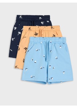 Sinsay - Szorty 3 pack - niebieski ze sklepu Sinsay w kategorii Spodenki chłopięce - zdjęcie 184721732