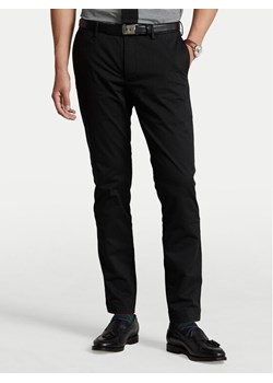 Polo Ralph Lauren Chinosy 710644988001 Czarny Slim Fit ze sklepu MODIVO w kategorii Spodnie męskie - zdjęcie 184722362