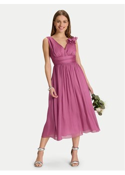 Swing Sukienka koktajlowa 5AJ07600 Różowy Regular Fit ze sklepu MODIVO w kategorii Sukienki - zdjęcie 184722423
