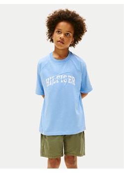 Tommy Hilfiger T-Shirt KB0KB09726 Niebieski Regular Fit ze sklepu MODIVO w kategorii T-shirty chłopięce - zdjęcie 184722433