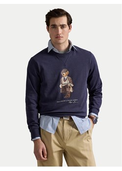 Polo Ralph Lauren Bluza 710980305001 Granatowy Regular Fit ze sklepu MODIVO w kategorii Bluzy męskie - zdjęcie 184722464