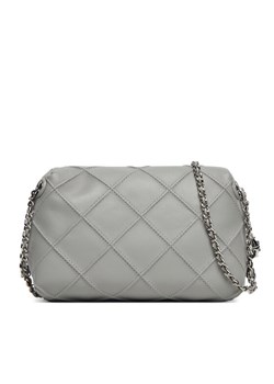 Torebka Tory Burch Fleming Small 169226 Szary ze sklepu eobuwie.pl w kategorii Kopertówki - zdjęcie 184725134