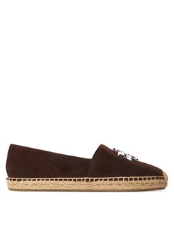Espadryle Tory Burch Eleanor Espadrille 169623 Brązowy ze sklepu eobuwie.pl w kategorii Espadryle damskie - zdjęcie 184725154