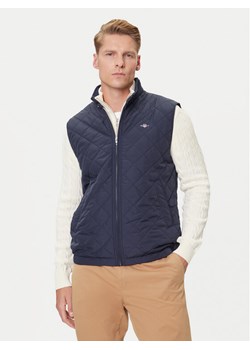Gant Kamizelka 7006341 Granatowy Regular Fit ze sklepu MODIVO w kategorii Kamizelki męskie - zdjęcie 184725620