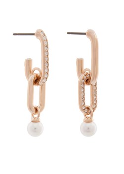 Swarovski Kolczyki Constella 5728585 Różowe złoto ze sklepu MODIVO w kategorii Kolczyki - zdjęcie 184725624