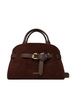 Coccinelle Torebka TLB Coccinellesabine Suede Bi E1 TLB 18 02 01 Brązowy ze sklepu MODIVO w kategorii Kuferki - zdjęcie 184725664