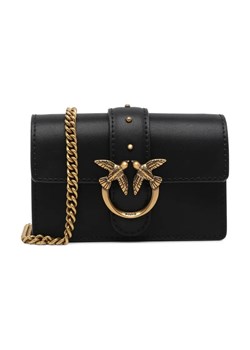 Pinko Skórzana Torebka na ramię LOVE ONE - id: PI231W000011582 - marki Pinko - 184726953 Pinko Skórzana Torebka na ramię LOVE ONE ze sklepu Gomez Fashion Store w kategorii Listonoszki - zdjęcie 184726953