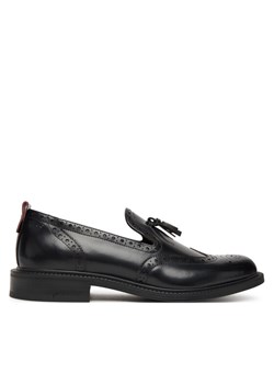 Półbuty HUGO Lysander 50548636 Czarny ze sklepu eobuwie.pl w kategorii Buty eleganckie męskie - zdjęcie 184727202