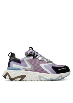 Sneakersy KARL LAGERFELD Blaze KL62415 Fioletowy ze sklepu eobuwie.pl w kategorii Buty sportowe damskie - zdjęcie 184727220