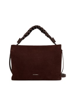 Torebka Coccinelle P6P Boheme Suede Bimaterial E1 P6P 19 02 01 Brązowy ze sklepu eobuwie.pl w kategorii Torby Shopper bag - zdjęcie 184727224