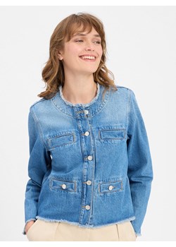 JOOP! Damska kurtka dżinsowa Kobiety Bawełna light stone jednolity ze sklepu vangraaf w kategorii Kurtki damskie - zdjęcie 184727913