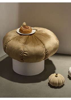 Sinsay - Okrągła pufa dekoracyjna - żółty ze sklepu Sinsay w kategorii Pufy i siedziska - zdjęcie 184729661