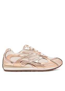 KARL LAGERFELD Sneakersy Velocette KL63925 Różowe złoto - id: 0000305613998 - marki Karl Lagerfeld - 184730212 KARL LAGERFELD Sneakersy Velocette KL63925 Różowe złoto ze sklepu MODIVO w kategorii Buty sportowe damskie - zdjęcie 184730212