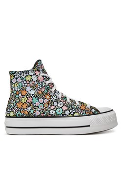 Converse Trampki Chuck Taylor All Star Lift Allover Florals A15009C Kolorowy ze sklepu MODIVO w kategorii Trampki damskie - zdjęcie 184730260