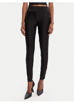 Versace Jeans Couture Legginsy 79HAC114 N0008 Czarny Slim Fit ze sklepu MODIVO w kategorii Spodnie damskie - zdjęcie 184730392
