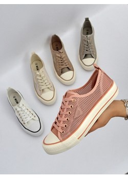 Royalfashion Damskie ażurowe trampki Rebbse ze sklepu royalfashion.pl w kategorii Trampki damskie - zdjęcie 184731372