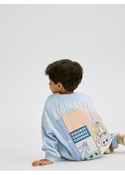 Reserved - Bluza oversize Król Lew - jasnoniebieski ze sklepu Reserved w kategorii Bluzy chłopięce - zdjęcie 184731634
