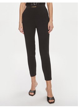 Elisabetta Franchi Spodnie materiałowe PA-027-41E2-V280 Czarny Regular Fit ze sklepu MODIVO w kategorii Spodnie damskie - zdjęcie 184734453