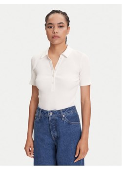 Marc O'Polo Polo 506 2156 53001 Écru Slim Fit ze sklepu MODIVO w kategorii Bluzki damskie - zdjęcie 184734473