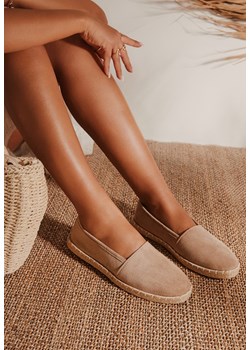 Ciemnobeżowe Espadryle Vices na Podeszwie z Plecionki Sesaniela ze sklepu born2be.pl w kategorii Espadryle damskie - zdjęcie 184735961