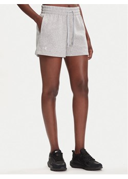 Under Armour Szorty sportowe Rival Fleece Short 1382723-011 Szary Loose Fit ze sklepu MODIVO w kategorii Szorty - zdjęcie 184738830