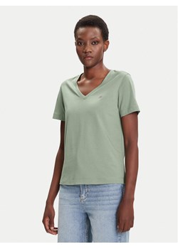 Gant T-Shirt Shield 4200750 Zielony Regular Fit ze sklepu MODIVO w kategorii Bluzki damskie - zdjęcie 184738834