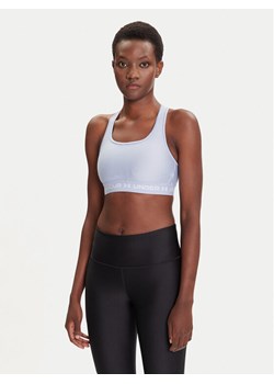 Under Armour Biustonosz sportowy Crossback Mid Bra 1361034-539 Niebieski Compression Fit ze sklepu MODIVO w kategorii Biustonosze - zdjęcie 184738853