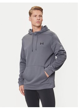 Under Armour Bluza UA Armour Fleece 1373353 Szary Regular Fit ze sklepu MODIVO w kategorii Bluzy męskie - zdjęcie 184738860