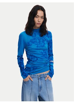 Desigual Golf Ottawa 25WWJF38 Niebieski Regular Fit ze sklepu MODIVO w kategorii Swetry damskie - zdjęcie 184738861