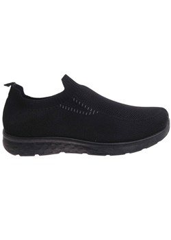 Wsuwane czarne męskie buty sportowe Duże rozmiary /A3-3 17957 S374/ ze sklepu Pantofelek24.pl w kategorii Buty sportowe męskie - zdjęcie 184739811
