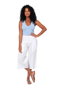 Aller Simplement Kuloty w kolorze białym ze sklepu Limango Polska w kategorii Spodnie damskie - zdjęcie 184741572