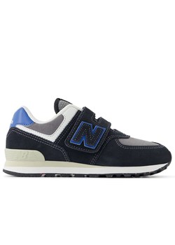 Buty dziecięce New Balance PV574QRB - czarne ze sklepu streetstyle24.pl w kategorii Buty sportowe dziecięce - zdjęcie 184742501