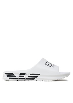 Klapki EA7 Emporio Armani XBP008 Biały ze sklepu eobuwie.pl w kategorii Klapki męskie - zdjęcie 184742514