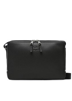 Saszetka Lacoste Split Cow Leather NH3270CE Czarny ze sklepu eobuwie.pl w kategorii Torby męskie - zdjęcie 184744393