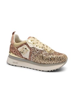 Liu Jo Sneakersy MAXI WONDER 01 | z dodatkiem skóry ze sklepu Gomez Fashion Store w kategorii Buty sportowe damskie - zdjęcie 184745570