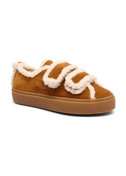 INUIKII Skórzane sneakersy VELCRO | shearling ze sklepu Gomez Fashion Store w kategorii Buty sportowe damskie - zdjęcie 184745583
