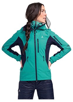 Schöffel Spodnie funkcyjne "Matrei L" w kolorze turkusowym ze sklepu Limango Polska w kategorii Kurtki damskie - zdjęcie 184746552