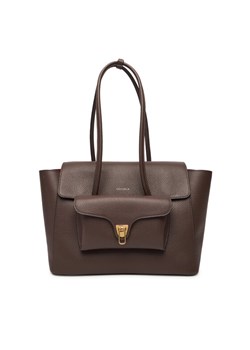 Torebka Coccinelle E1 T8A 11 02 01 Brązowy ze sklepu eobuwie.pl w kategorii Torby Shopper bag - zdjęcie 184747324