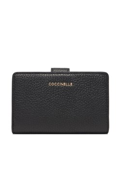 Coccinelle Duży Portfel Damski MW5 Metallic Soft E2 MW5 11 E7 01 Czarny ze sklepu MODIVO w kategorii Portfele damskie - zdjęcie 184747624