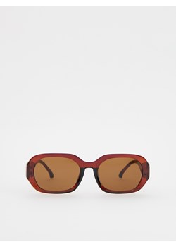 Reserved - Okulary przeciwsłoneczne - bordowy ze sklepu Reserved w kategorii Okulary przeciwsłoneczne damskie - zdjęcie 184748421