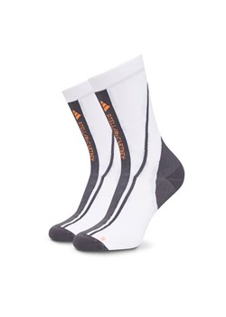 adidas by Stella McCartney Skarpety wysokie damskie IW1610 Biały ze sklepu MODIVO w kategorii Skarpetki damskie - zdjęcie 184749413