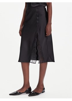 Calvin Klein Spódnica midi LV044C672G Czarny Regular Fit ze sklepu MODIVO w kategorii Spódnice - zdjęcie 184749482